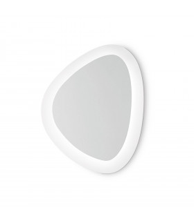 Aplique LED integrado Gingle White metal 170 bombillas 31cm