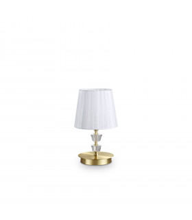 Table lamp Pegaso Metal Satin brass 1 bulb 30cm