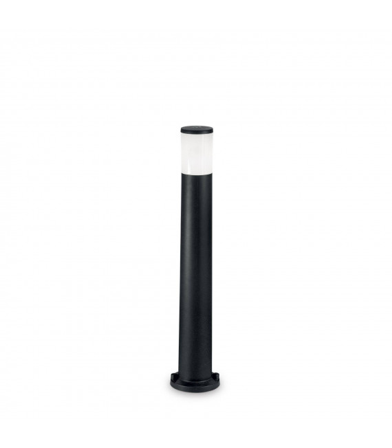 Paletto da giardino Amelia Resin Black 1 lampadina 80cm