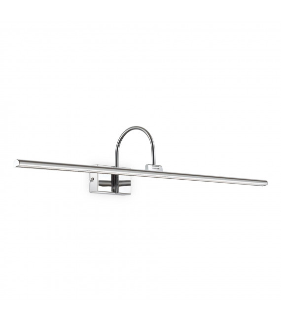 Applique à tableau Bonjour Métal Chrome 1 ampoule 17,5cm