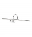 Bonjour Metal Chrome picture light 1 bulb 17.5cm