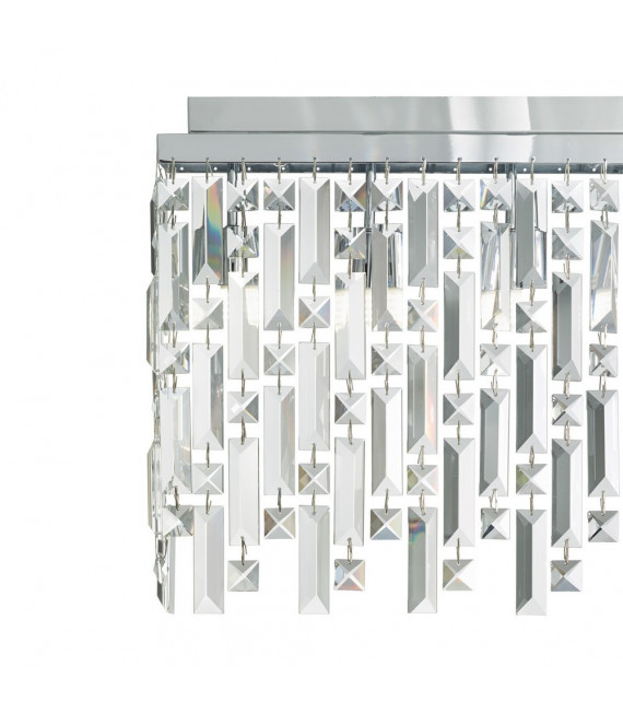 Elisir Metal Cromo lámpara colgante 8 bombillas 48,5cm
