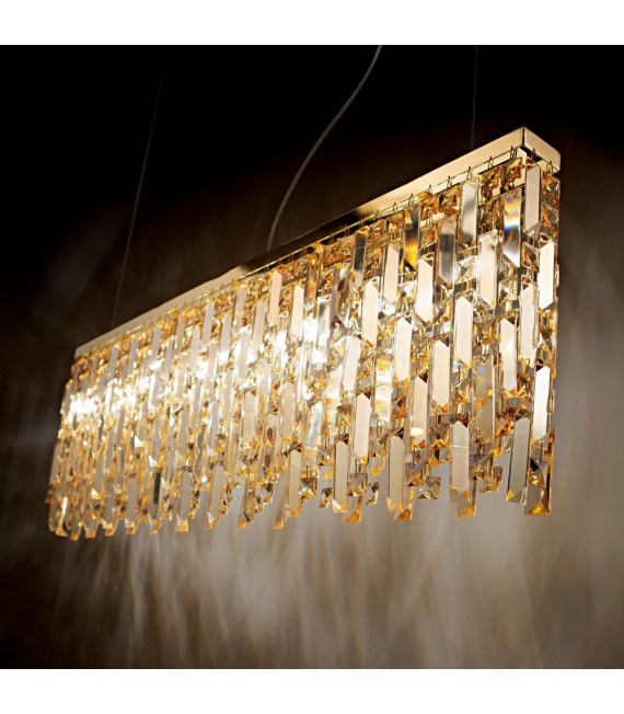 Elisir Metal Brass Pendant 6 bulbs 48.5cm
