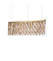 Suspension Elisir Métal Laiton 8 ampoules 48,5cm