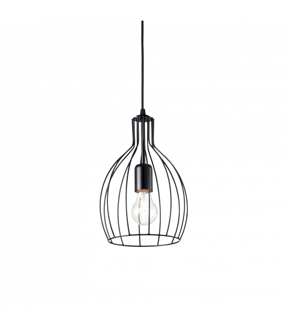 Ampolla pendant light 1 bulb White metal