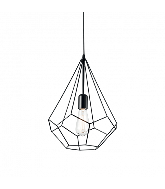 Ampolla pendant light 1 bulb White metal