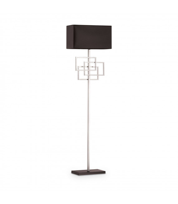 Floor lamp Luxury Metal Chrome 1 bulb 162cm