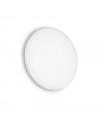 Plafonnier jardin Mib Aluminium blanc 1 ampoule 5cm