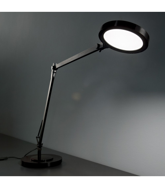 Lampada da tavolo Futura Alluminio Nero 1 lampadina 65,5cm