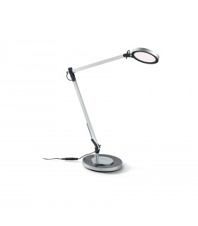 Lampada da tavolo Futura Alluminio Alluminio 1 lampadina 65,5cm