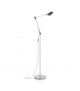 Lampada da lettura Futura Alluminio Alluminio 1 lampadina 145cm