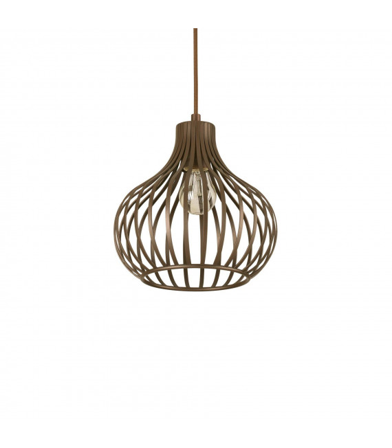 Zwiebelbraune Metall-Anhänger 1 Birne 38cm