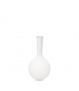 Portable garden lamp Jar White plastic 1 bulb 76cm