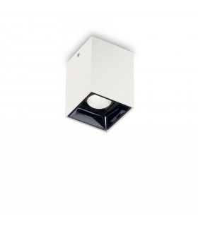 Foco Downlight Nitro Aluminio blanco 1 bombilla 9cm