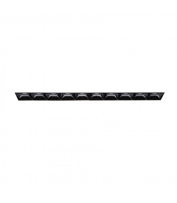 Einbaustrahler Lika Aluminium Schwarz 10 Glühbirnen 5,4cm
