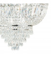 Applique design Dubai Métal Chrome 2 ampoules 23cm