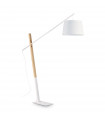 Eminent Floor lamp White wood 1 bulb 227cm