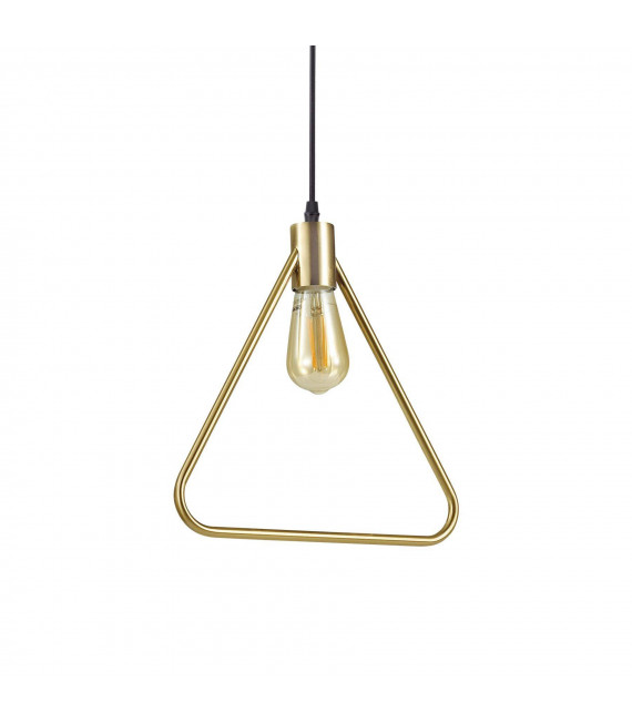 Suspension design Abc Métal Laiton antique 1 ampoule 47cm