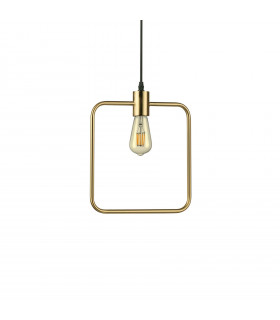 Lampada a sospensione di design Abc Metal Ottone antico 1 lampadina 44cm