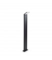 Borne de jardin Style Aluminium Anthracite 1 ampoule 100cm
