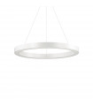 Integrated LED pendant light Oracle White aluminum 1 bulb 19.5cm