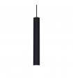 Suspension design Tube Aluminium Noir 1 ampoule 55cm