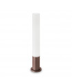 Garden bollard Edo Aluminum Café 1 bulb 80cm