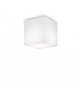 Spot Downlight Luna Weißer Kunststoff 1 Glühbirne 13cm