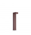 Garden bollard Sirio Aluminum Café 2 bulbs 60cm