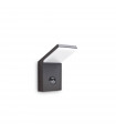 Applique moderne Style Aluminium Anthracite 1 ampoule 17cm
