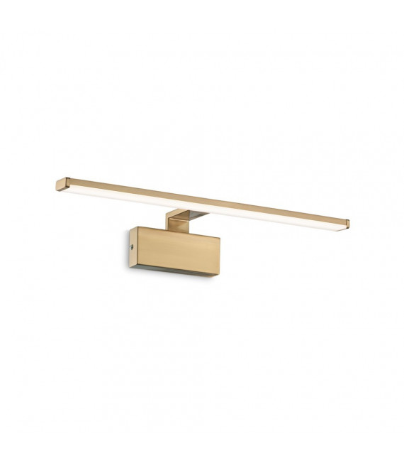 Lampada per quadri Alma Metallo Ottone satinato 1 lampadina 9cm