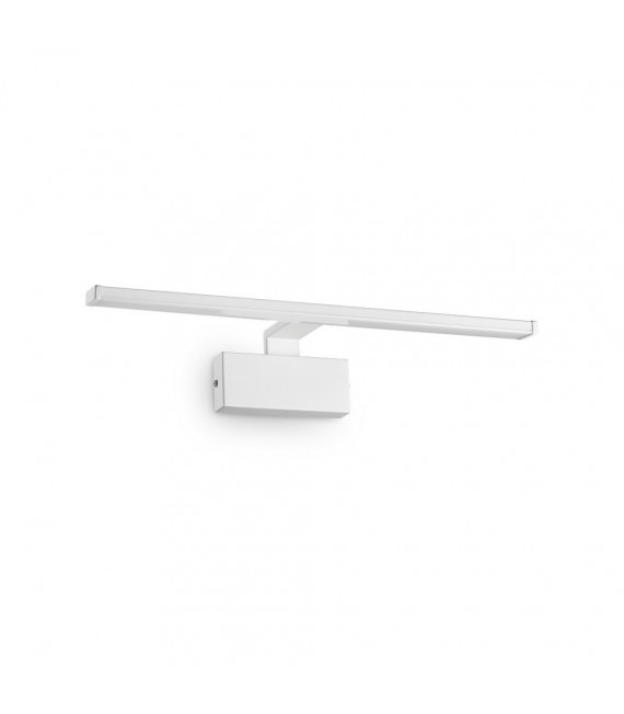 Applique à tableau Alma Métal blanc 1 ampoule 9cm