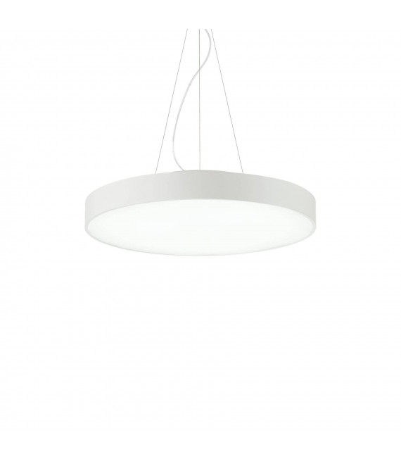 Sospensione LED integrata Halo Alluminio bianco 1 lampadina 25cm