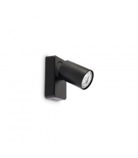 Faretto Rudy Black Metal 1 lampadina 12,5cm