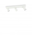 Spotlight bar Rudy White metal 3 bulbs 11.5cm