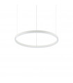 Suspension LED intégré Oracle Aluminium blanc 1 ampoule 9cm