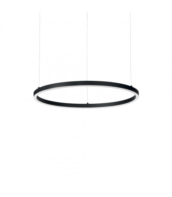 Integrated LED suspension Oracle Aluminum Black 1 bulb 9cm
