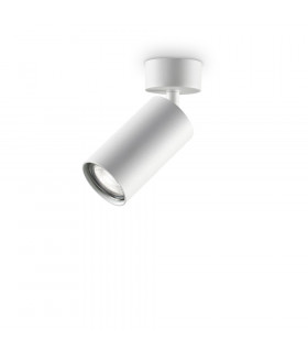 Foco Dynamite White metal 1 bombilla 16,5cm