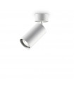 Spot Dynamite Métal blanc 1 ampoule 16,5cm