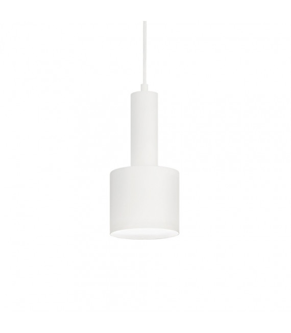 Colgante de diseño Holly White metal 1 bombilla 31cm