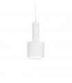 Suspension design Holly Métal blanc 1 ampoule 31cm