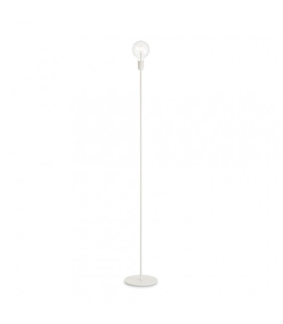 Lámpara de pie Micrófono Metal blanco 1 bombilla 170cm