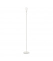 Lampadaire Microphone Métal blanc 1 ampoule 170cm