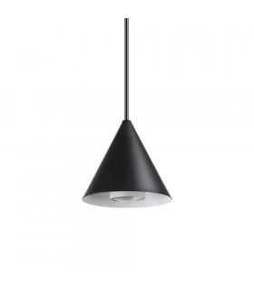 Sospensione in metallo nero A-Line 1 lampadina 17,5 cm