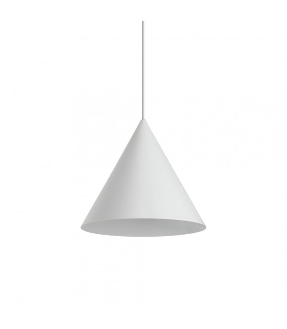 Lampada a sospensione A-Line Metallo bianco 1 lampadina 33cm