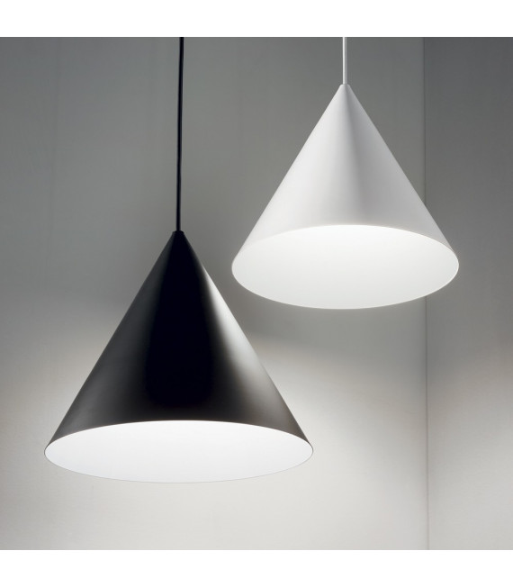 Lampada a sospensione A-Line Metallo bianco 1 lampadina 33cm