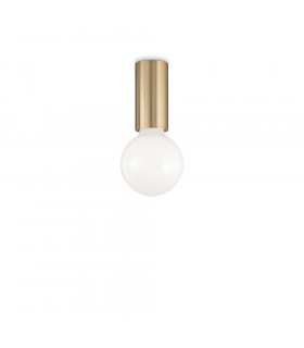 Deckenleuchte Petit Metal Messing satiniert 1 Glühbirne 10cm