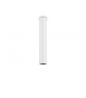 Spot Downlight Look Métal blanc 1 ampoule 40cm