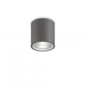 Spot Downlight Gun Alluminio Antracite 1 lampadina 11,5cm