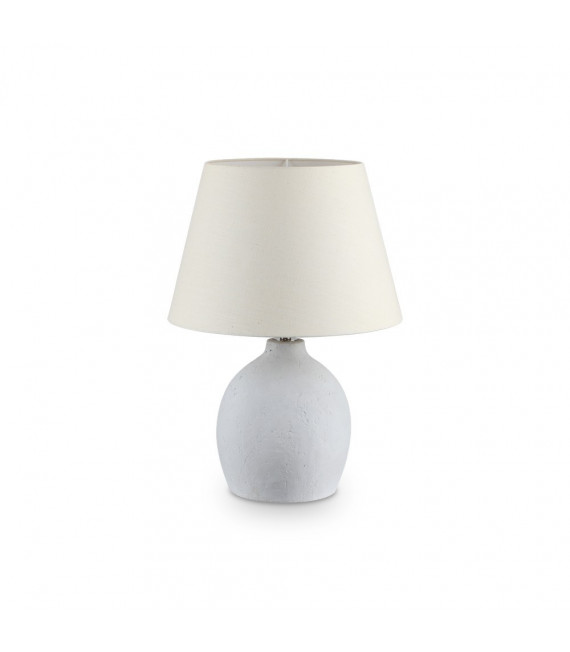 Tischlampe Boulder Glass Concrete 1 Glühbirne 55cm